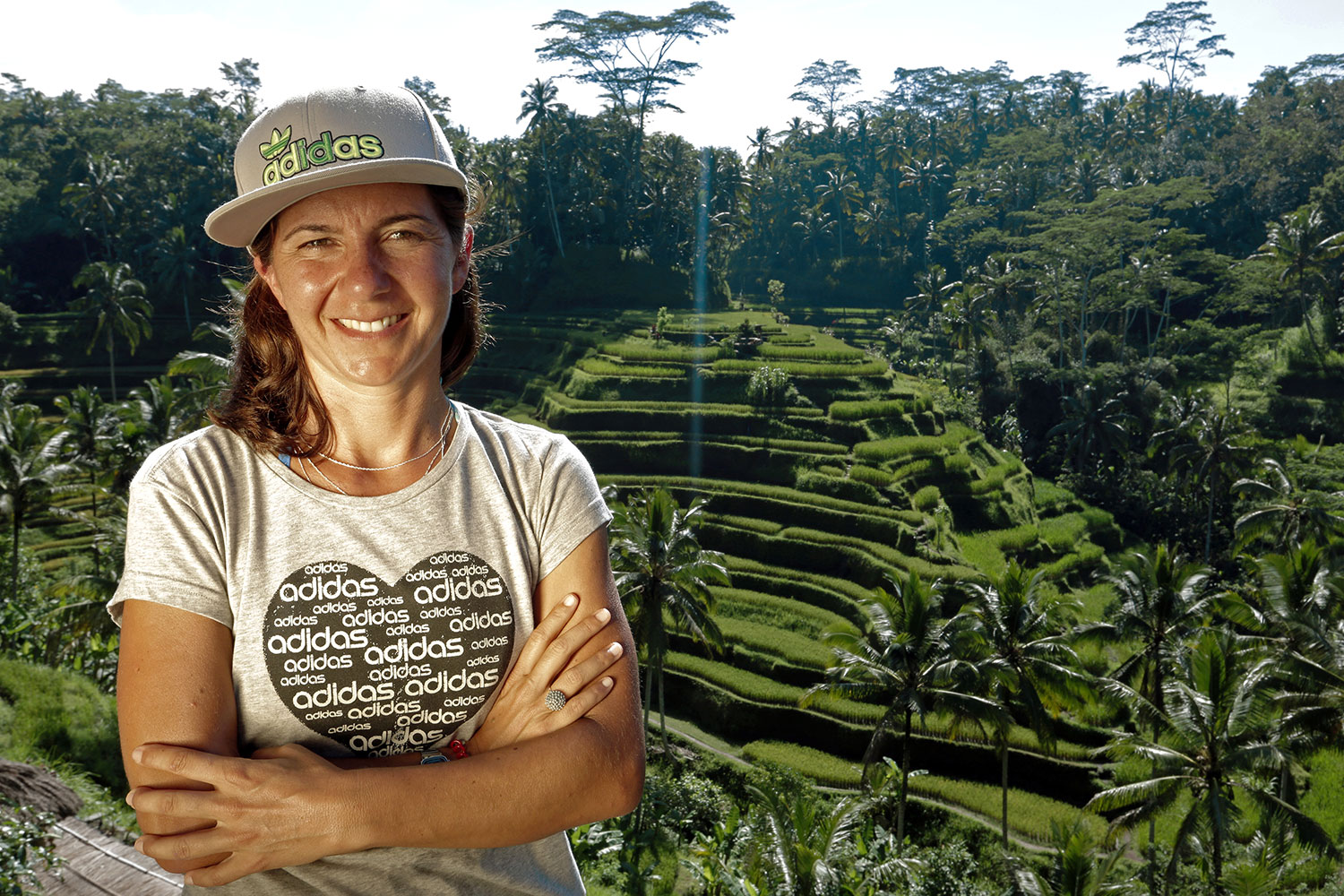 Rita Pires em Bali, Indonésia