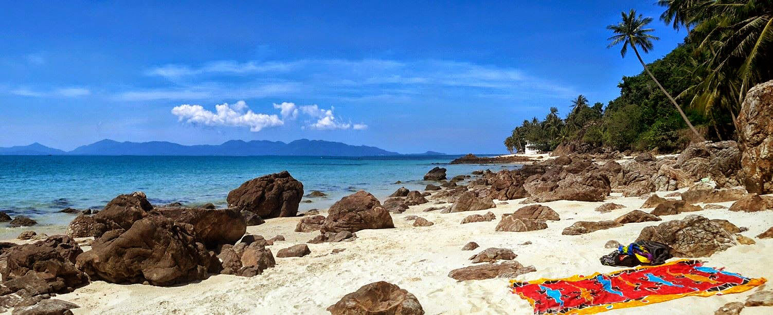 Praia em Maenam, Koh Samui