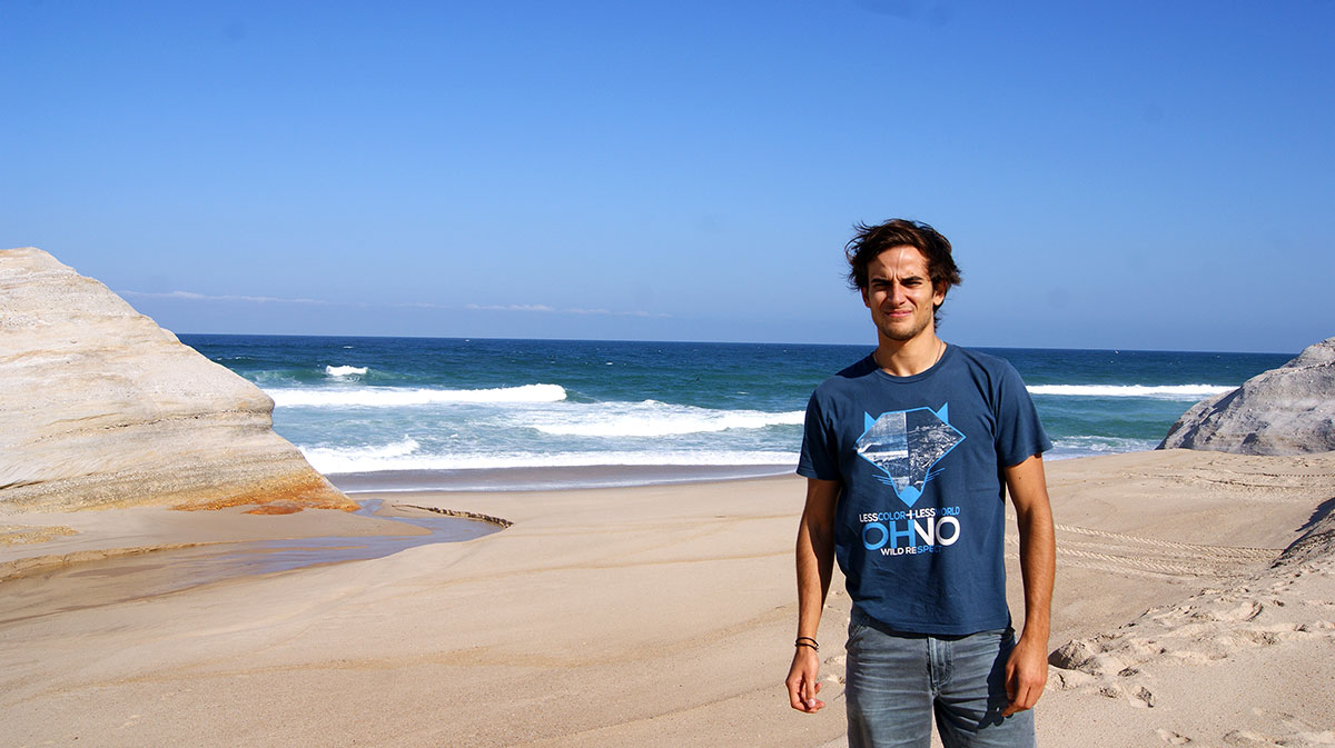 Pedro Henriques, um dos fundadores da OHNO Clothing