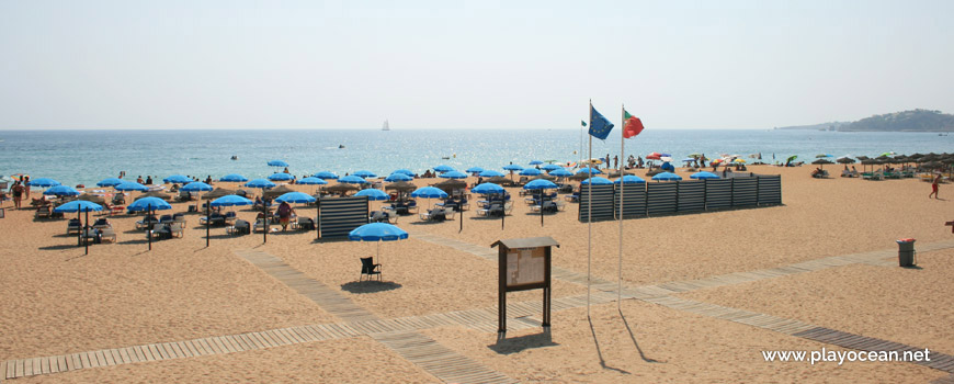 Banners of Praia dos Alemães Beach