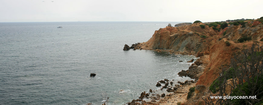 Zona de banhos na Praia do Arrifão