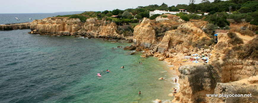 Zona de banhos na Praia do Castelo