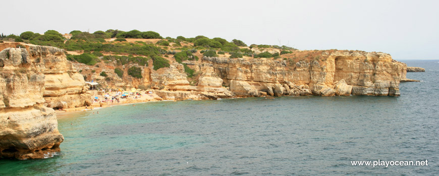 Panoramic of Praia da Coelha Beach