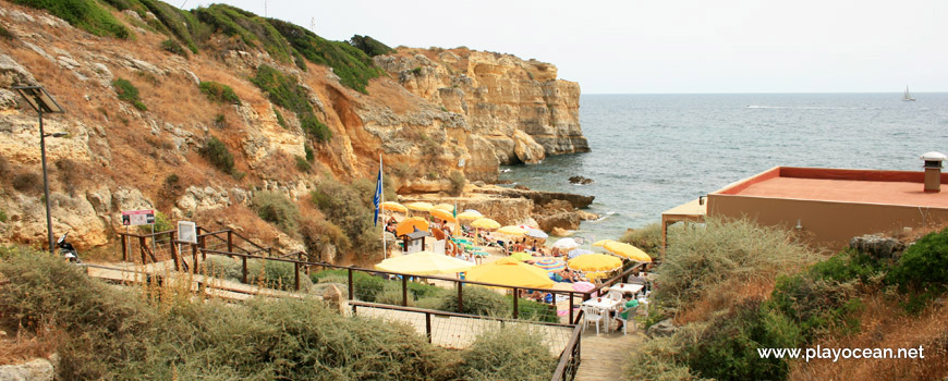 Entrance, Praia da Coelha Beach