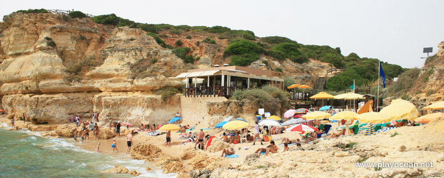 Bar at Praia da Coelha Beach