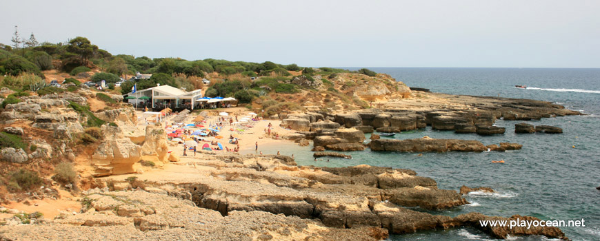 East at Praia do Evaristo Beach