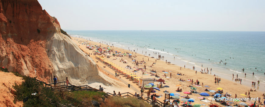 Acesso à Praia da Falésia (Açoteias)