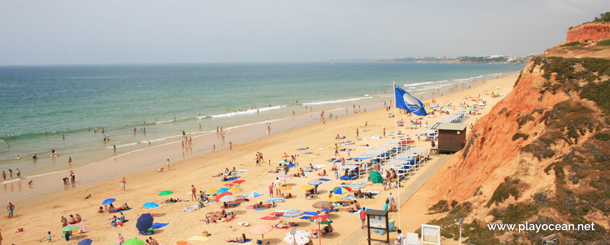 West at Praia da Falésia (Alfamar) Beach