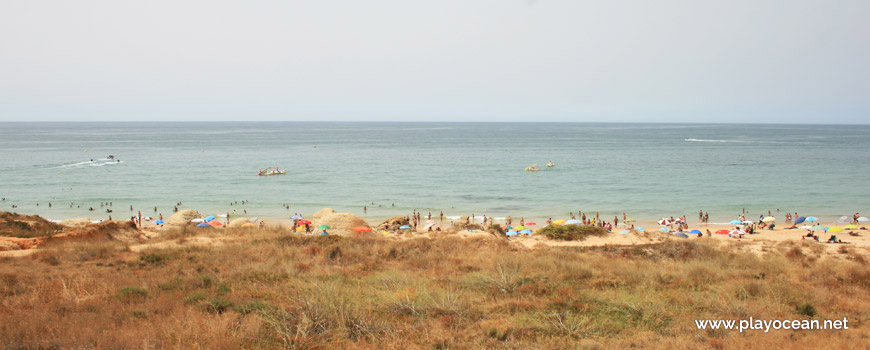 Sea at Praia da Galé (West) Beach