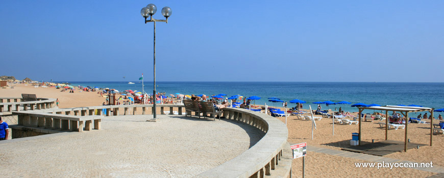 Entrance, Praia do INATEL Beach