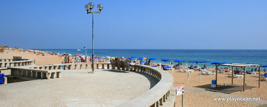 Entrada, Praia do INATEL