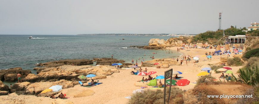 West at Praia de Manuel Lourenço Beach