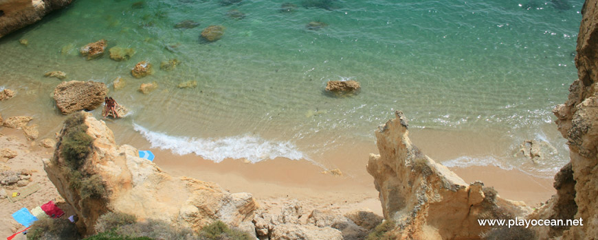 Water line at Praia da Maré das Porcas Beach