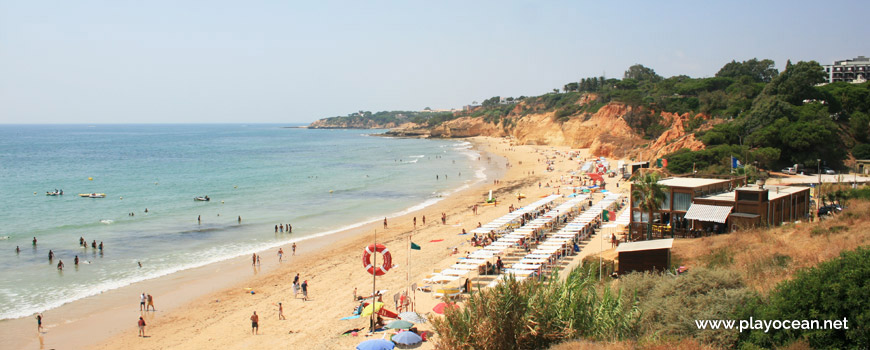 Panoramic of Praia Maria Luísa Beach