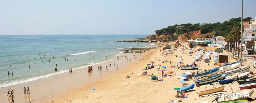 West at Praia dos Olhos de Água Beach