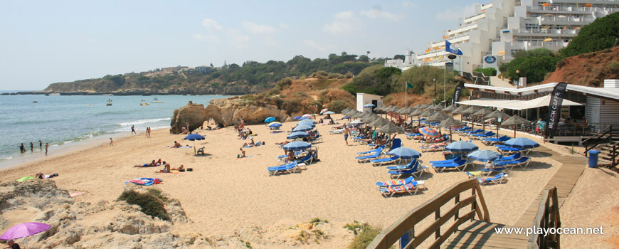 Oeste na Praia da Oura (Leste)