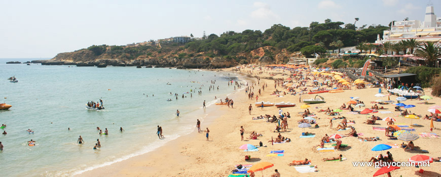 West at Praia da Oura Beach