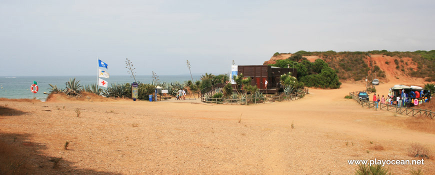 Entrance, Praia da Rocha Baixinha (West) Beach