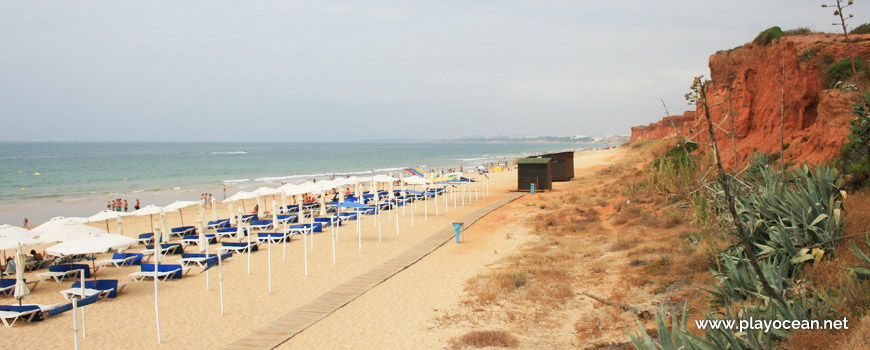 Oeste na Praia da Rocha Baixinha (Poente)