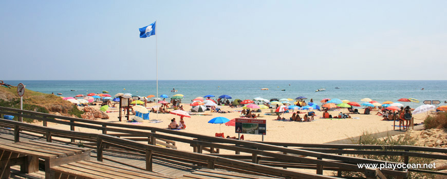 Entrance, Praia de Santa Eulália Beach