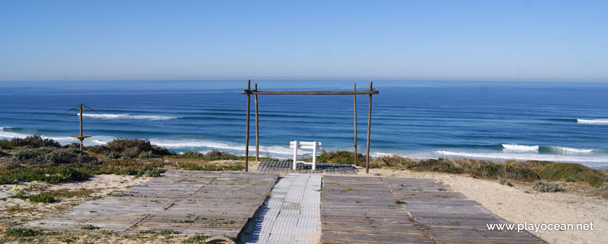 Gazebo of Praia da Falca Beach