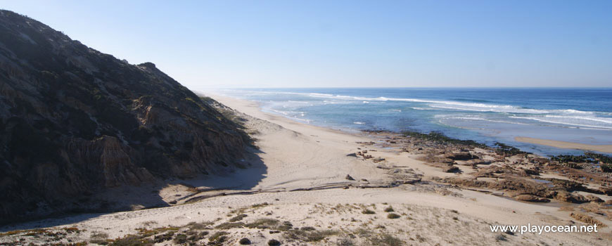 Valley of Praia da Falca Beach