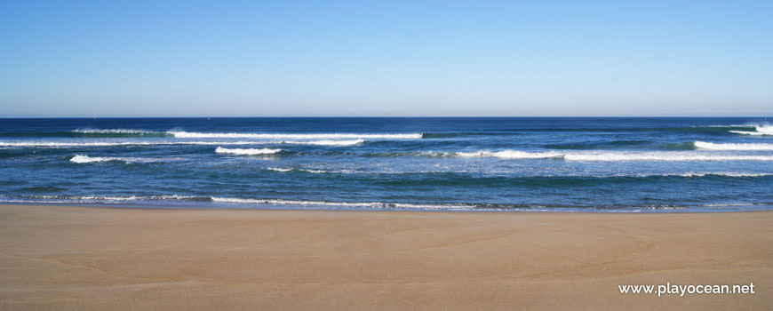 Sea at Praia da Mina Beach