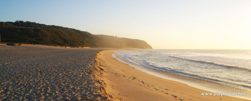 South of Praia de Paredes da Vitória Beach 