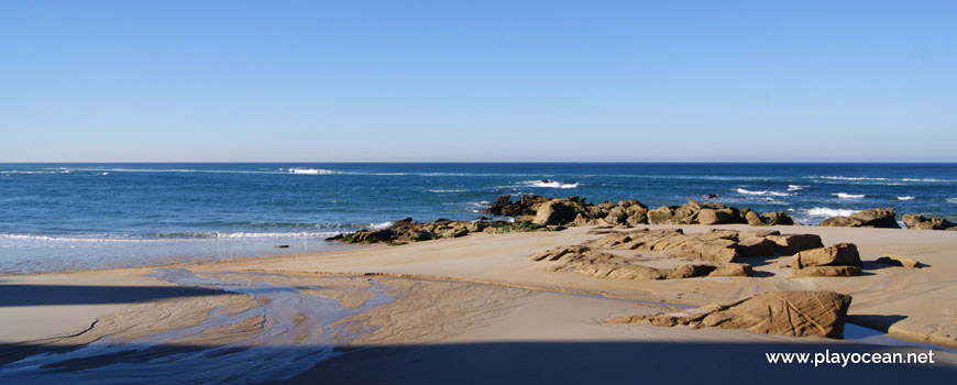 Seaside of Praia de Vale Furado Beach