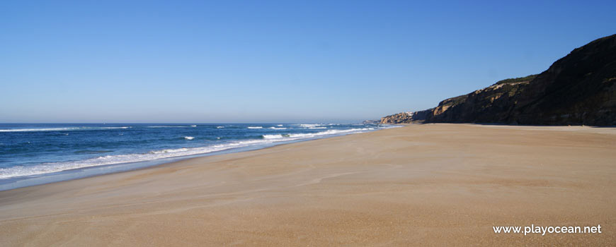 Norte da Praia de Vale Pardo