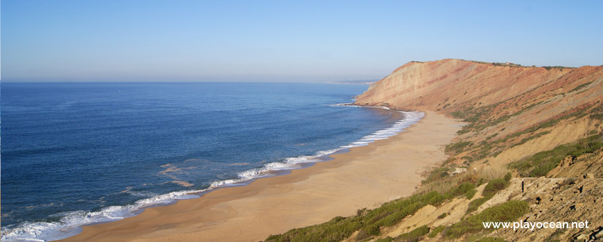 Panoramic of Praia da Gralha Beach