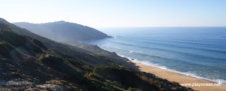 Cliffs of Praia da Gralha Beach