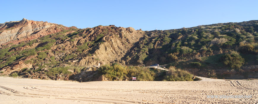 Cliff, Praia da Gralha Beach