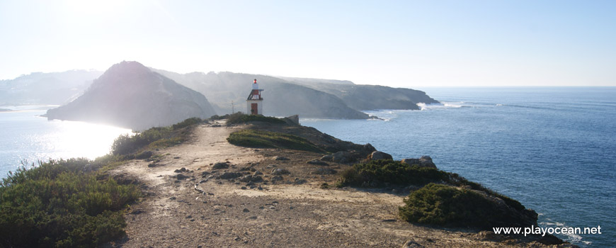 Beacon of Praia de São Martinho do Porto Beach