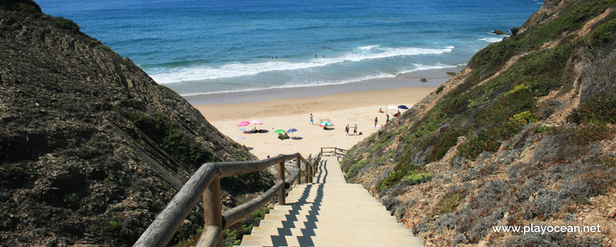 Stairway of Praia das Adegas Beach