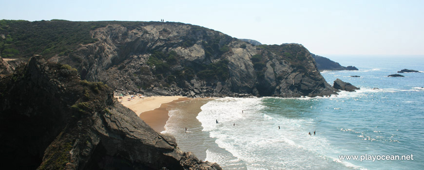 Zona de banhos, Praia das Adegas