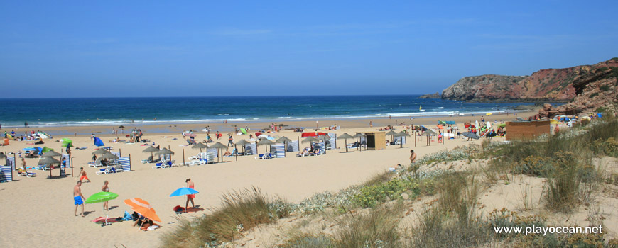 Bar at Praia do Amado Beach