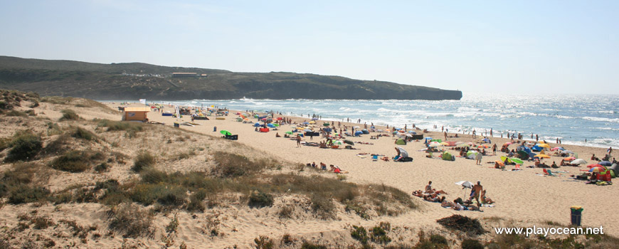 Areal na Praia da Amoreira (Mar)