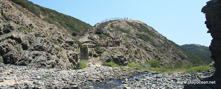 Stairway, Praia da Barradinha Beach