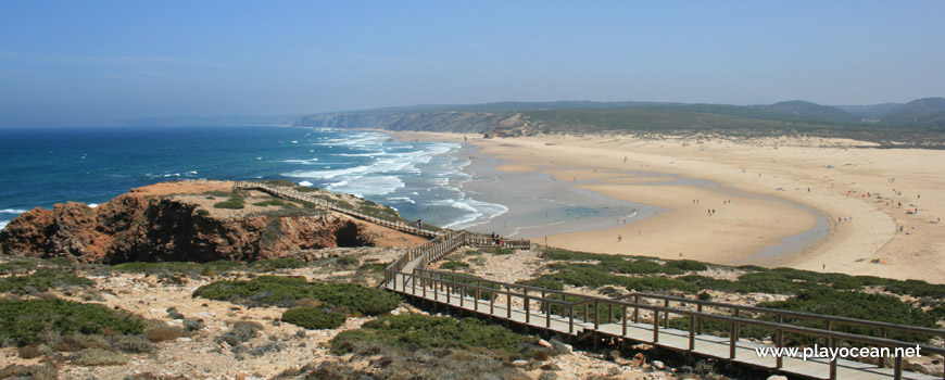 Access to Praia da Bordeira Beach