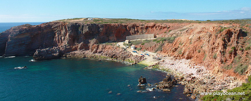 Panoramic of Praia do Portinho do Forno Beach