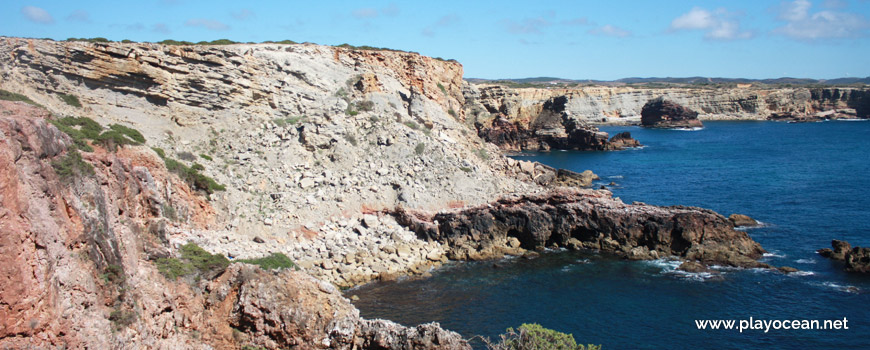 Panoramic of Praia da Zimbreirinha Beach