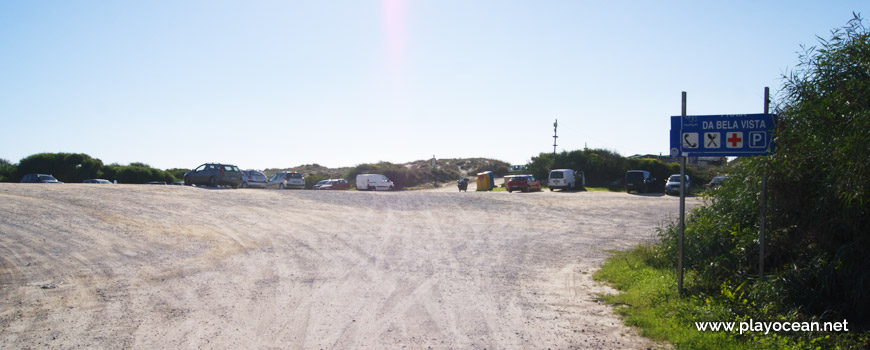 Parking lot, Praia da Bela Vista Beach