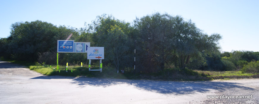 Cruzamento, Praia da Cabana do Pescador