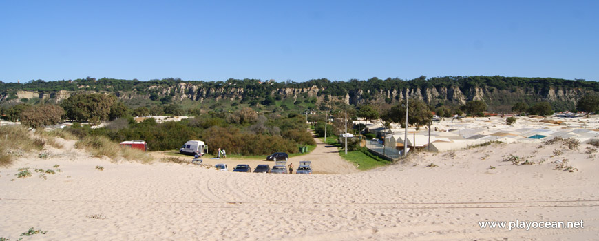 East of Praia da Cornélia Beach