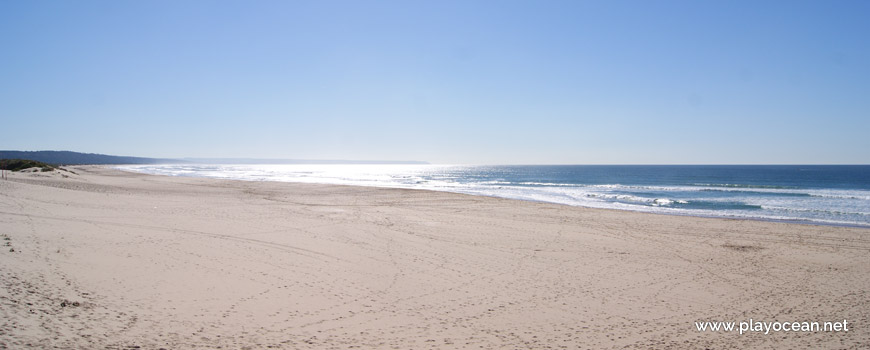 South of Praia da Cornélia Beach