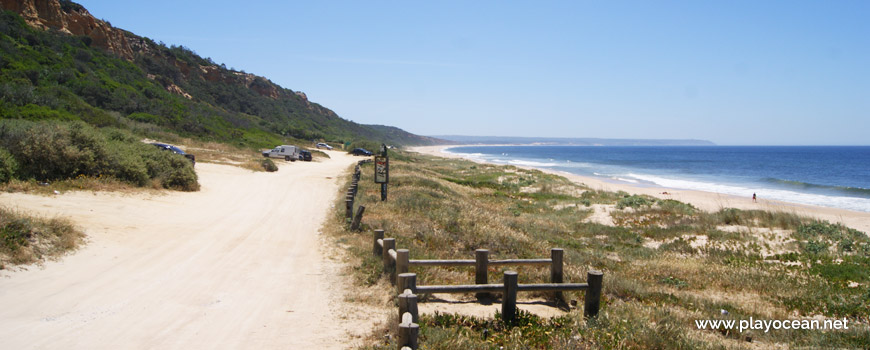 Sul na Praia da Fonte da Telha