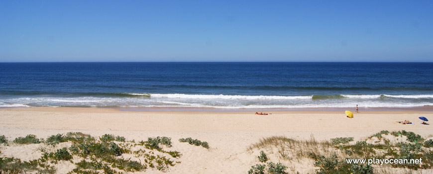 Sea at Praia da Fonte da Telha Beach