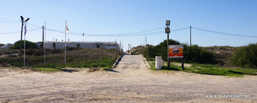 Entrance, Praia do Infante Beach