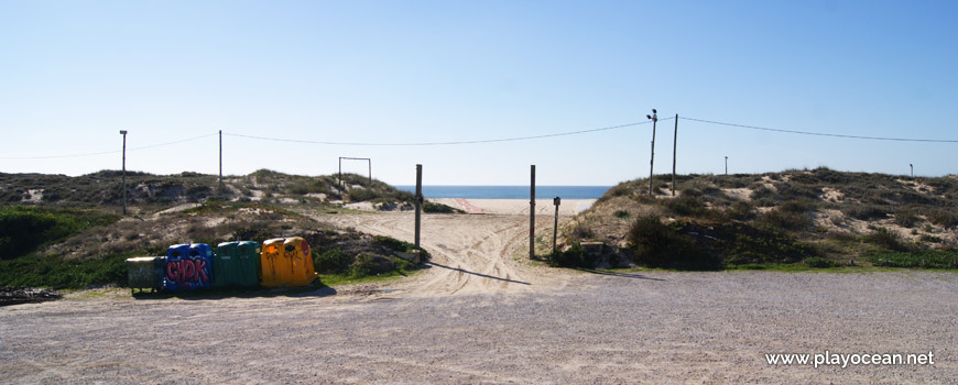 Entrada, Praia da Nova Vaga